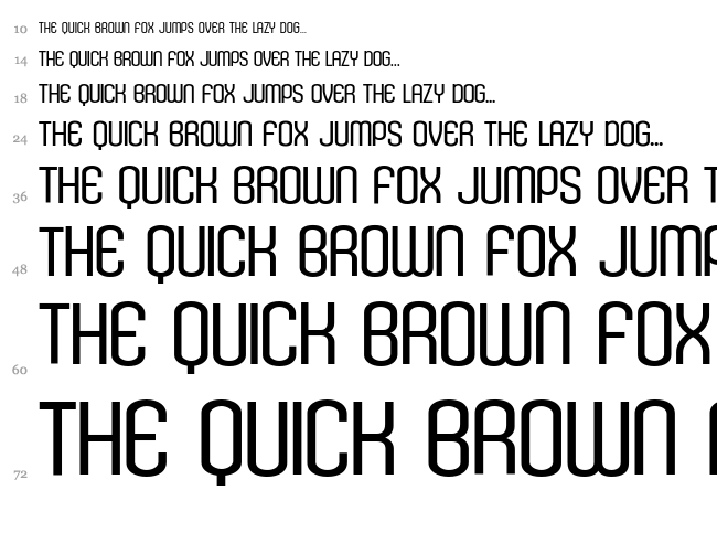 Kleptocracy Titling font waterfall